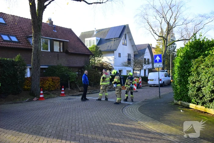 Gaslekkage door aanleg glasvezel