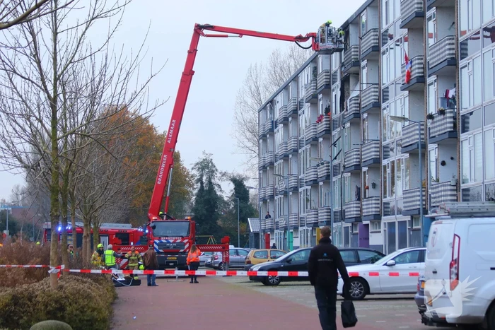 Twee appartementen verwoest door brand