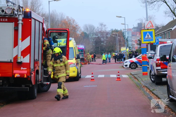 Twee appartementen verwoest door brand