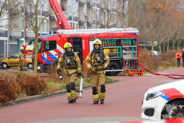Twee appartementen verwoest door brand