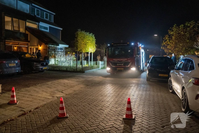 Woning vol rook door vergeten eten in oven