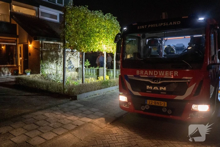 Woning vol rook door vergeten eten in oven