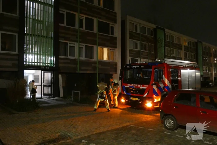 Brandweer verricht metingen naar gaslucht