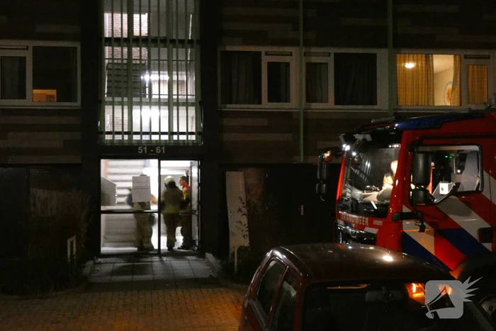 Brandweer verricht metingen naar gaslucht