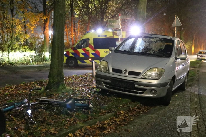 Fietser gewond bij botsing met automobilist
