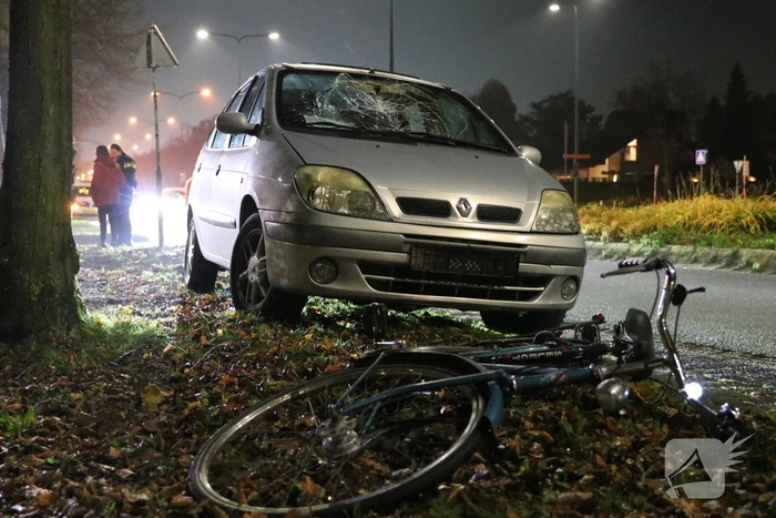 Fietser gewond bij botsing met automobilist