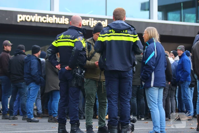 Meerdere actievoerders opgepakt bij boerenprotest