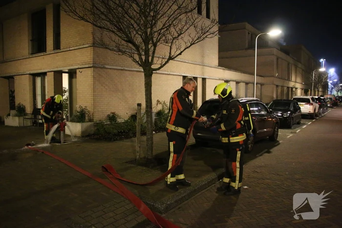 Ondergrondse container vermoedelijk in brand gestoken