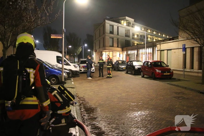 Ondergrondse container vermoedelijk in brand gestoken
