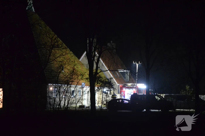 Brand in woonboerderij door kachel