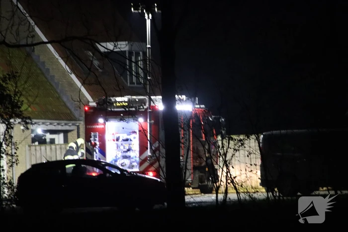Brand in woonboerderij door kachel