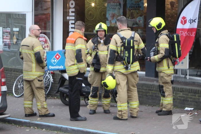 Winkel ontruimd wegens gaslekkage