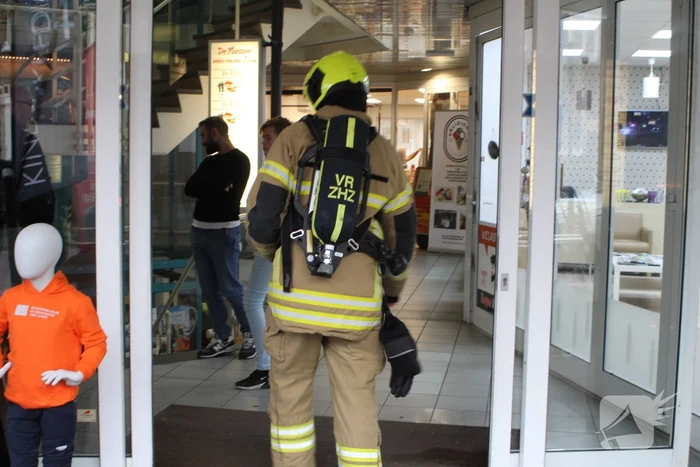 Winkel ontruimd wegens gaslekkage
