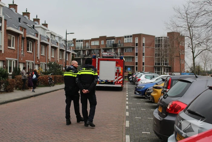 Flinke rookontwikkeling bij woningbrand