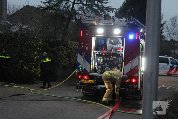 Woningbrand snel onder controle