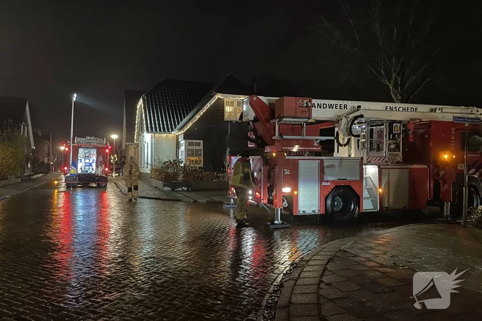 Schoorsteenbrand snel onder controle