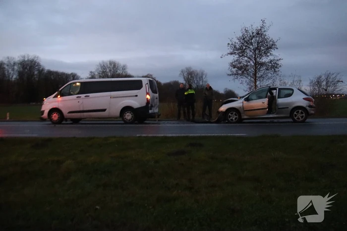 Flinke schade bij kop-staartbotsing