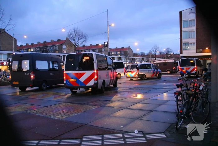 Mobiele Eenheid paraat tijdens Marokko Spanje