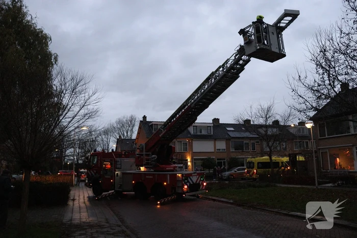 Traumahelikopter landt op grasveld