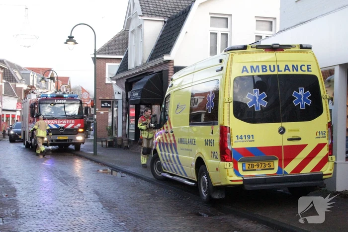 Kledingwinkel ontruimd, medewerker onwel