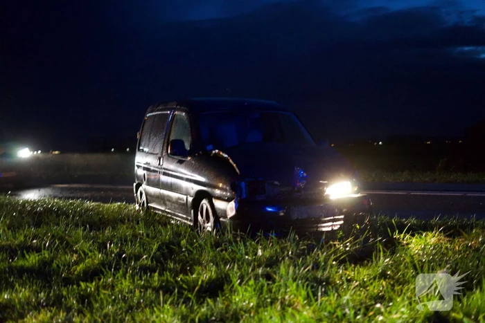 Schade bij ongeval tussen twee auto's