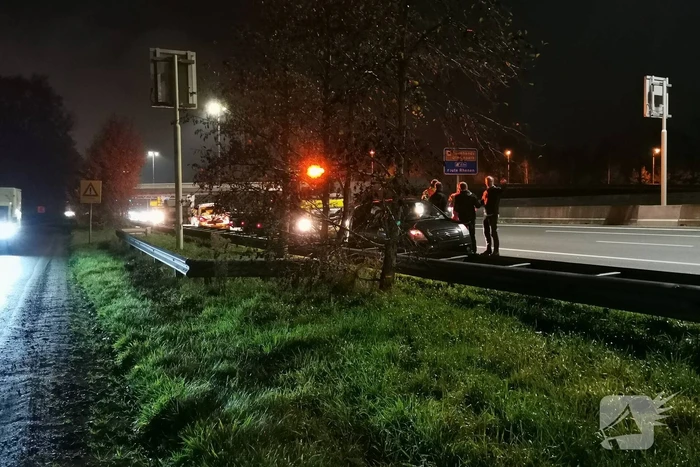 Vertraging na kop-staart botsing