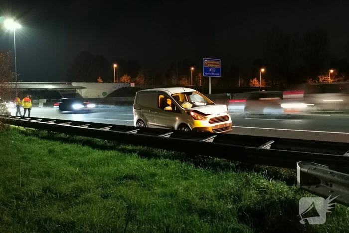 Vertraging na kop-staart botsing