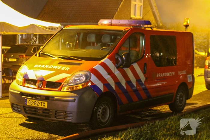 Grote brand in loods
