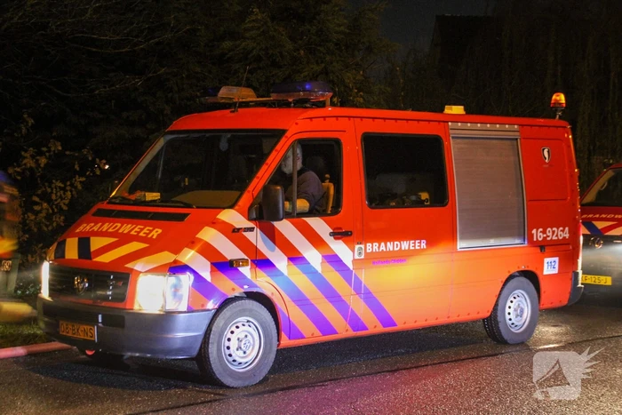 Grote brand in loods