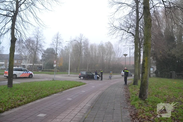 Fietser gewond bij aanrijding met auto