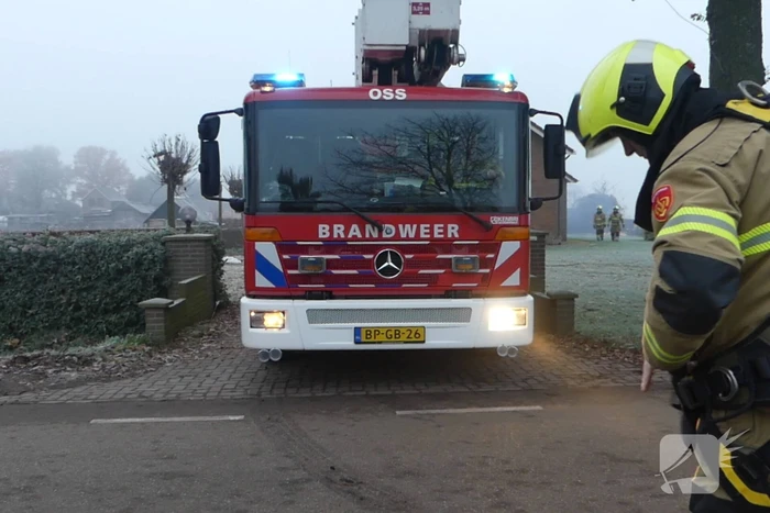 Schoorsteenbrand snel onder controle