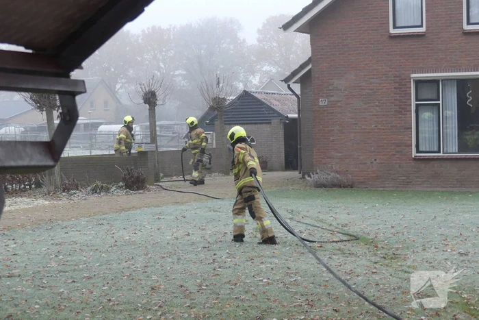 Schoorsteenbrand snel onder controle