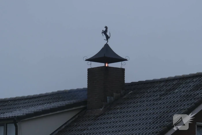 Schoorsteenbrand snel onder controle