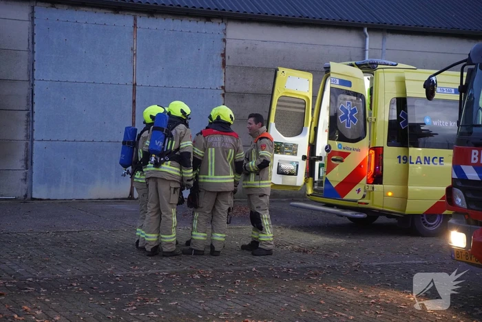 Gewonden na vreemde lucht, brandweer doet onderzoek
