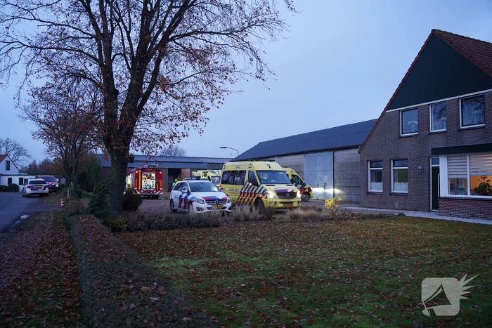 Gewonden na vreemde lucht, brandweer doet onderzoek