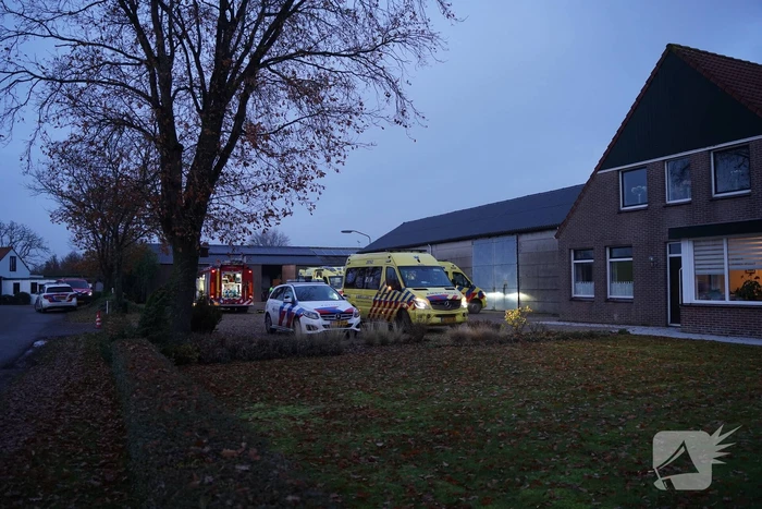Gewonden na vreemde lucht, brandweer doet onderzoek
