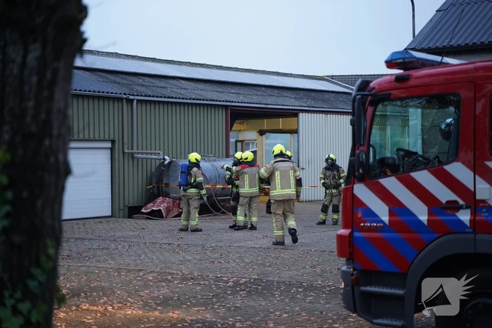 Gewonden na vreemde lucht, brandweer doet onderzoek