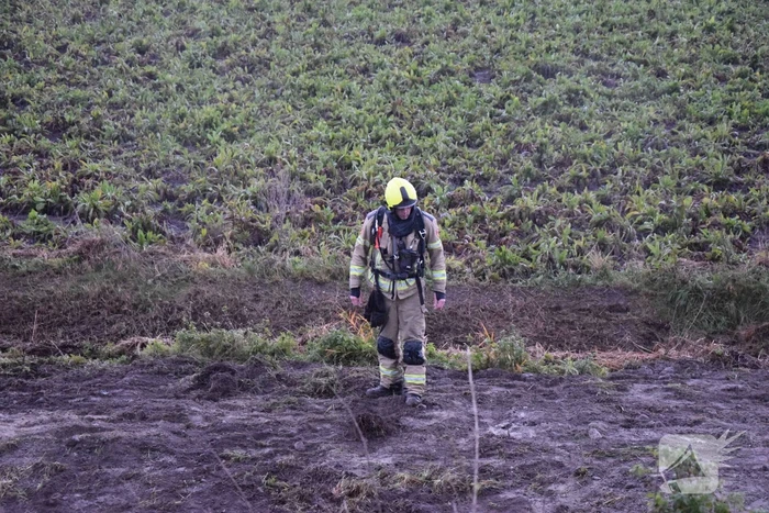 Weg afgesloten vanwege gaslucht