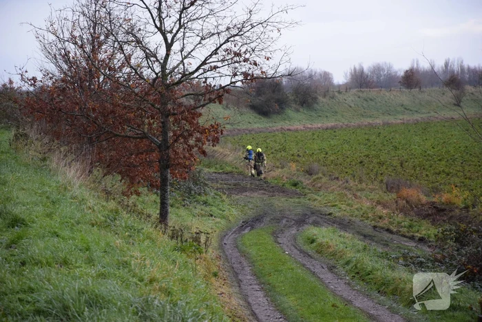 Weg afgesloten vanwege gaslucht