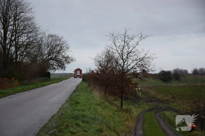 Weg afgesloten vanwege gaslucht