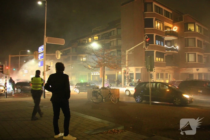 Veel feestvierders op straat na winst Marokko