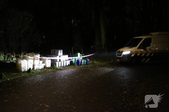 Flinke hoeveelheid drugsafval aangetroffen