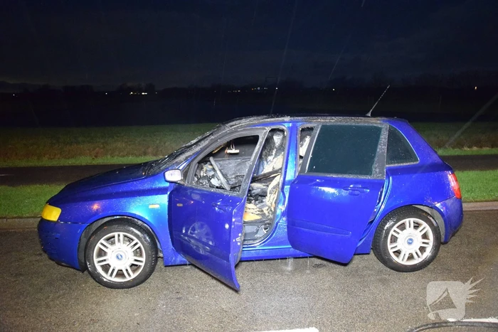 Aanhouding na brandstichting in auto