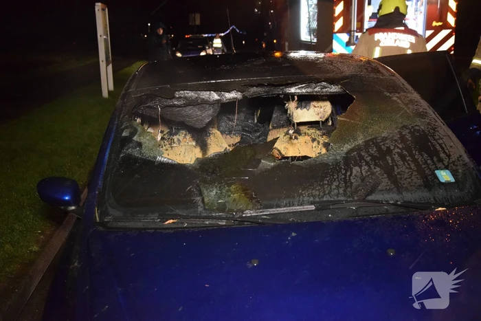 Aanhouding na brandstichting in auto