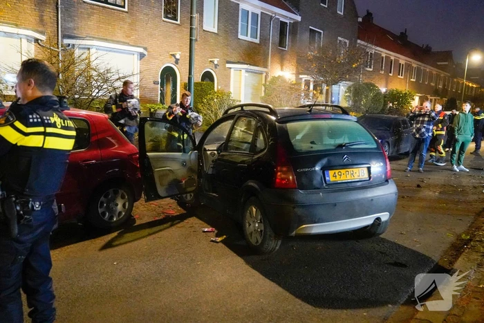 Bestuurder verliest macht over het stuur