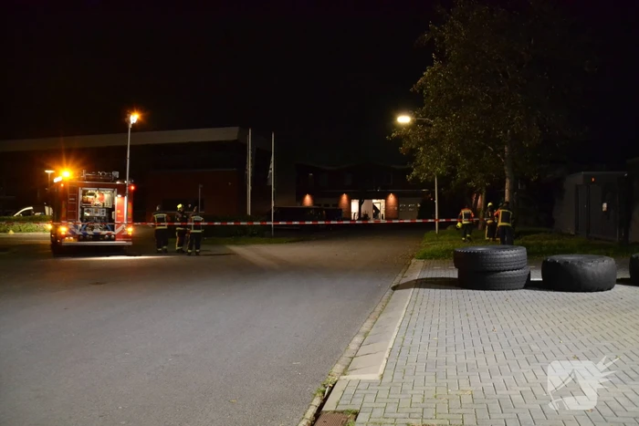 Gaslekkage bij verdeelkast