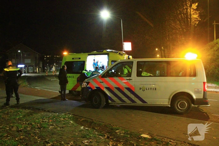 Maaltijdbezorger gewond na val met scooter