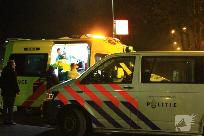 Maaltijdbezorger gewond na val met scooter