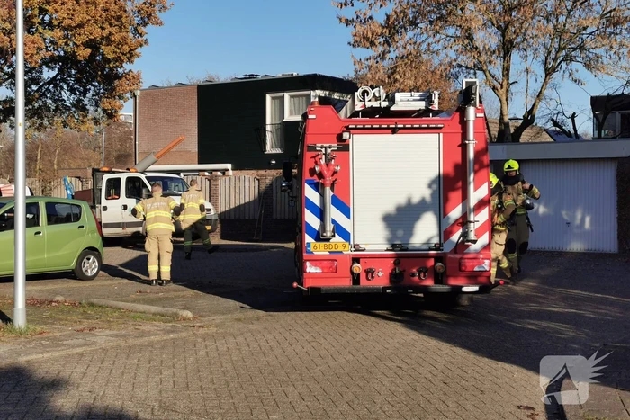 Gasleiding geraakt bij werkzaamheden