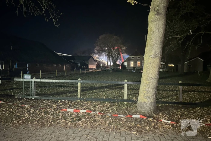 Woning verwoest door brand